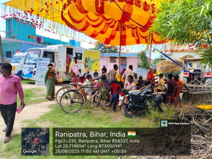 SBI Sanjeevani Clinic on Wheels Image 15